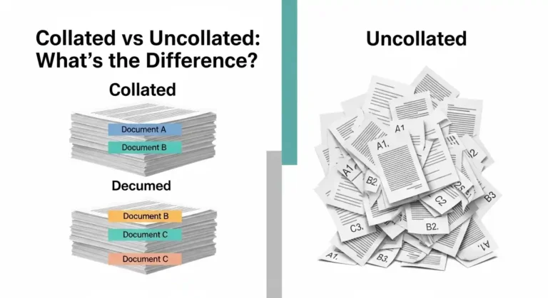 Collated vs Uncollated