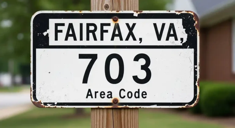 Fairfax VA Area Code