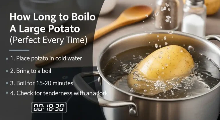 How Long to Boil a Large Potato