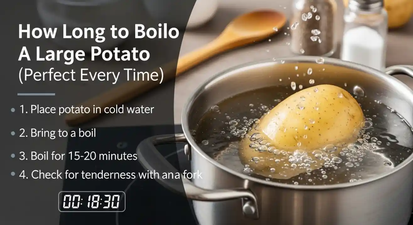 How Long to Boil a Large Potato